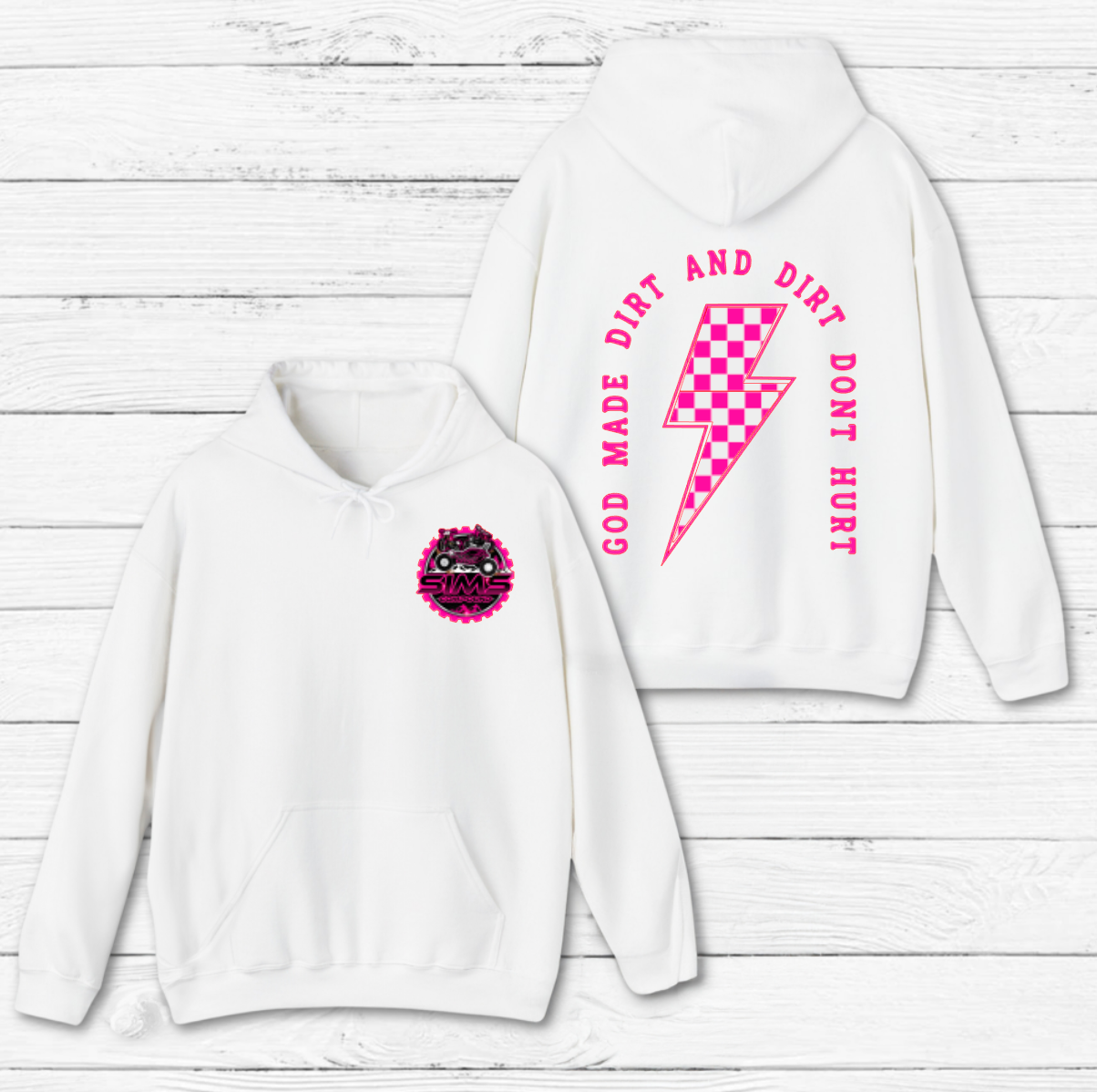 Youth God Made Dirt Hoodie - Click for Color Options