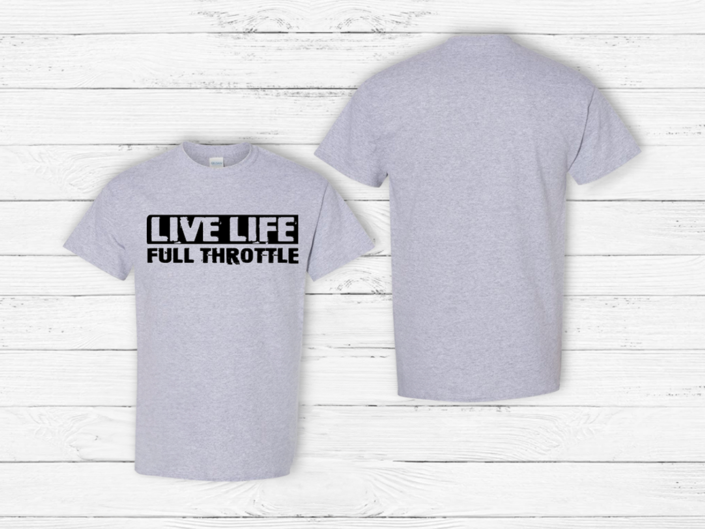 Youth Live Life Full Throttle - Click for Color Options