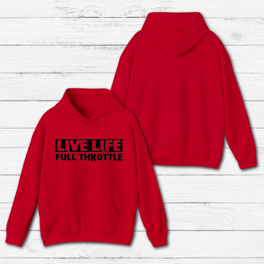 Youth Live Life Full Throttle Hoodie - Click for Color Options