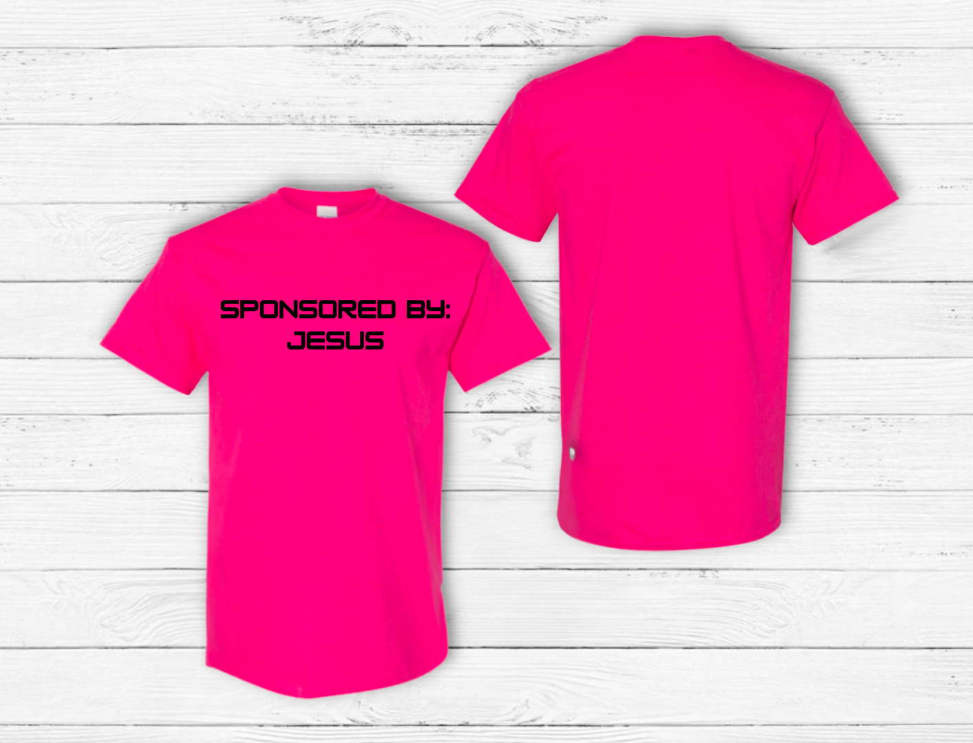 Sponsored By Jesus - Click for Color Options