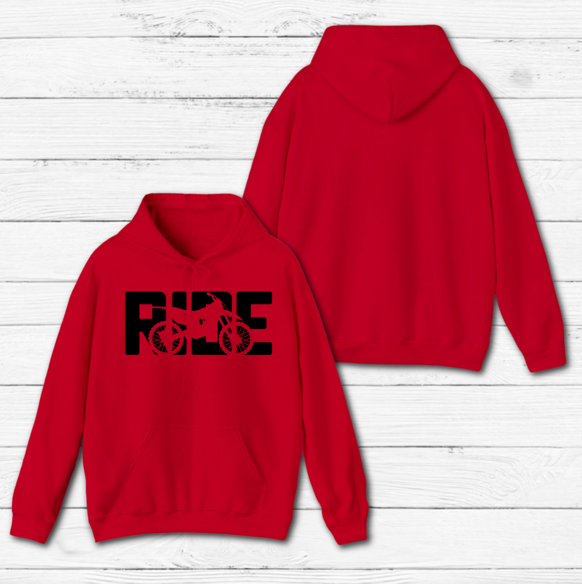 Ride Hoodie - Click for Color Options