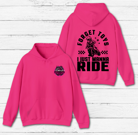 Youth Forget Toys Hoodie - Click for Color Options