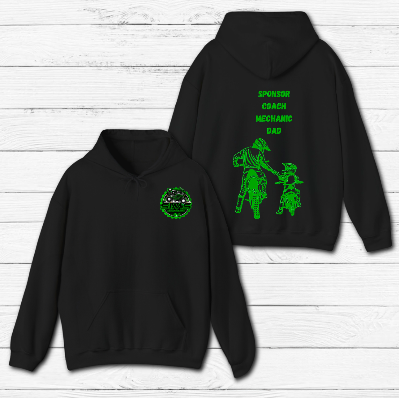 Dad/Son Hoodie - Click for Color Options