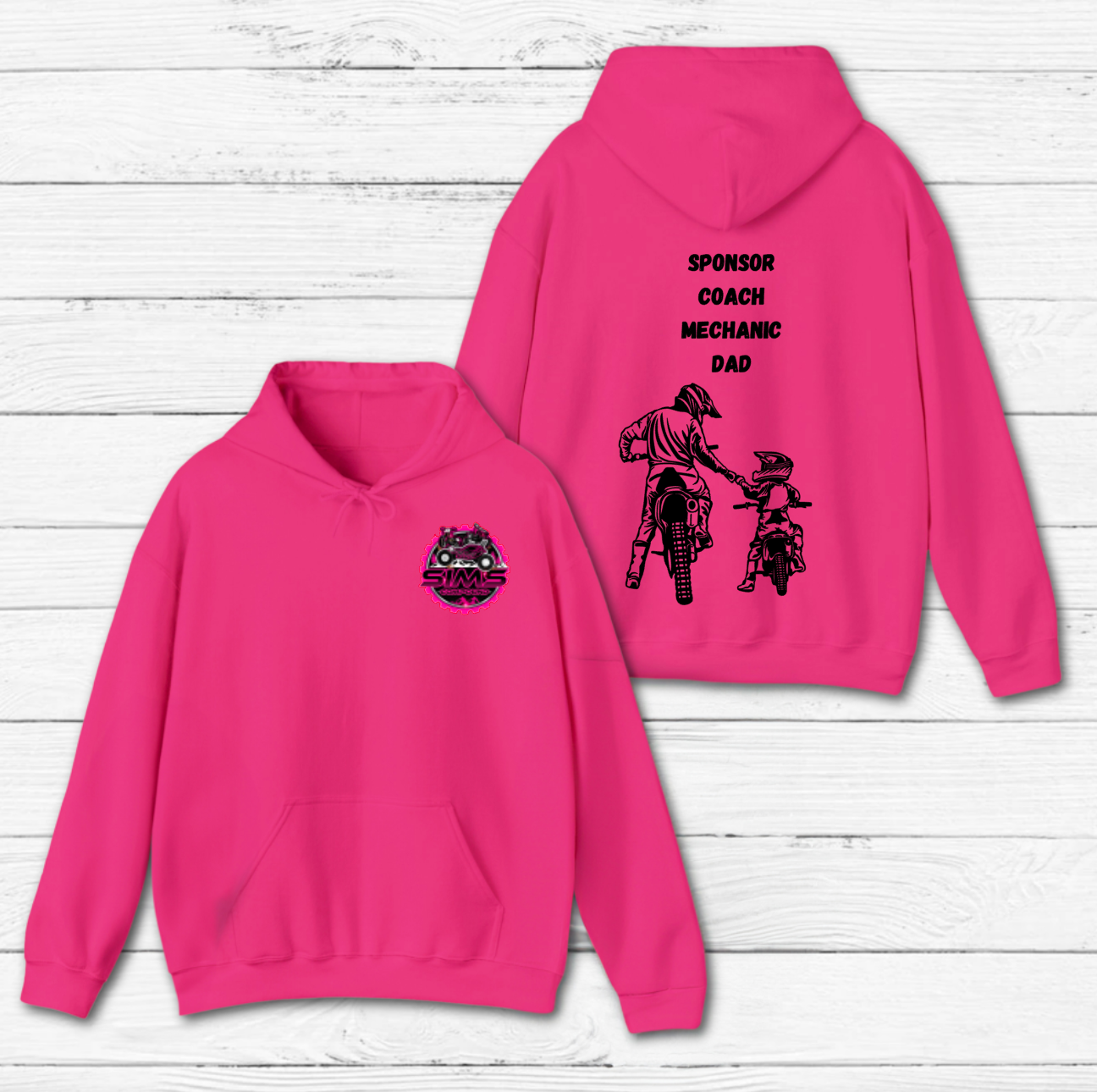 Dad/Son Hoodie - Click for Color Options