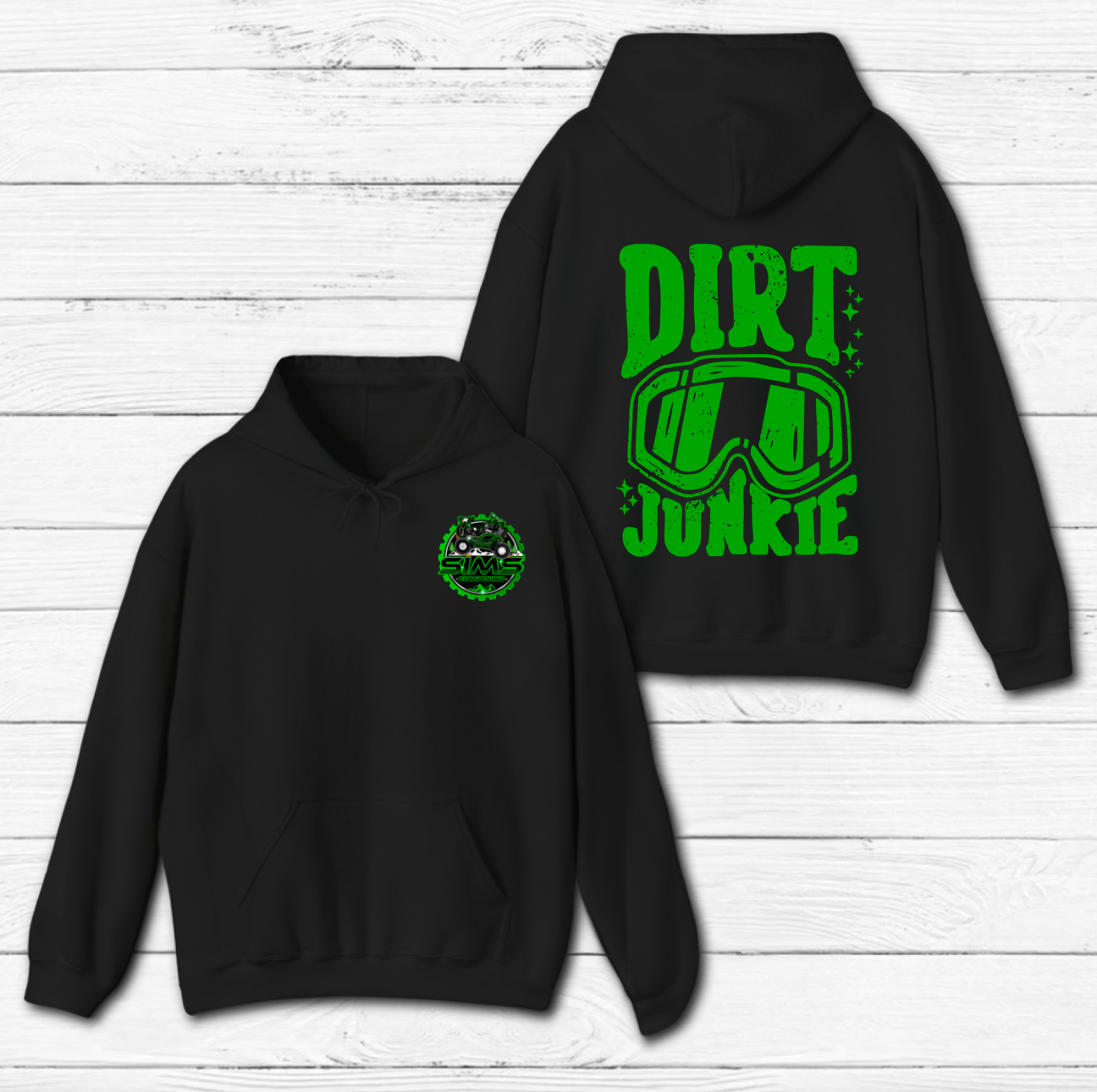 Youth Dirt Junkie Hoodie - Click for Color Options