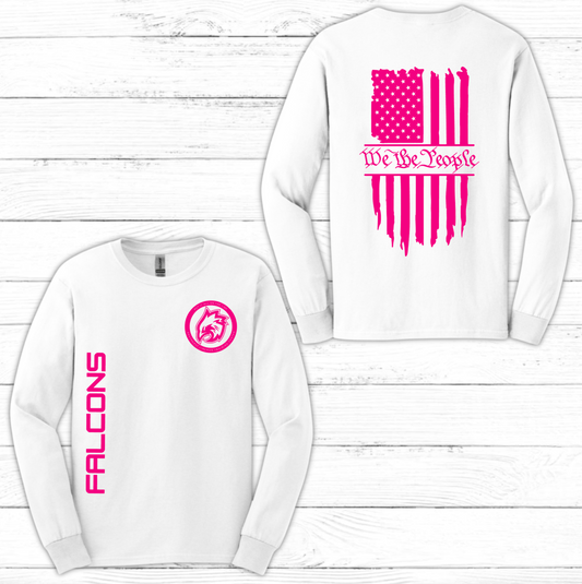 Pink Falcons Dri-Fit Long Sleeve Shirt